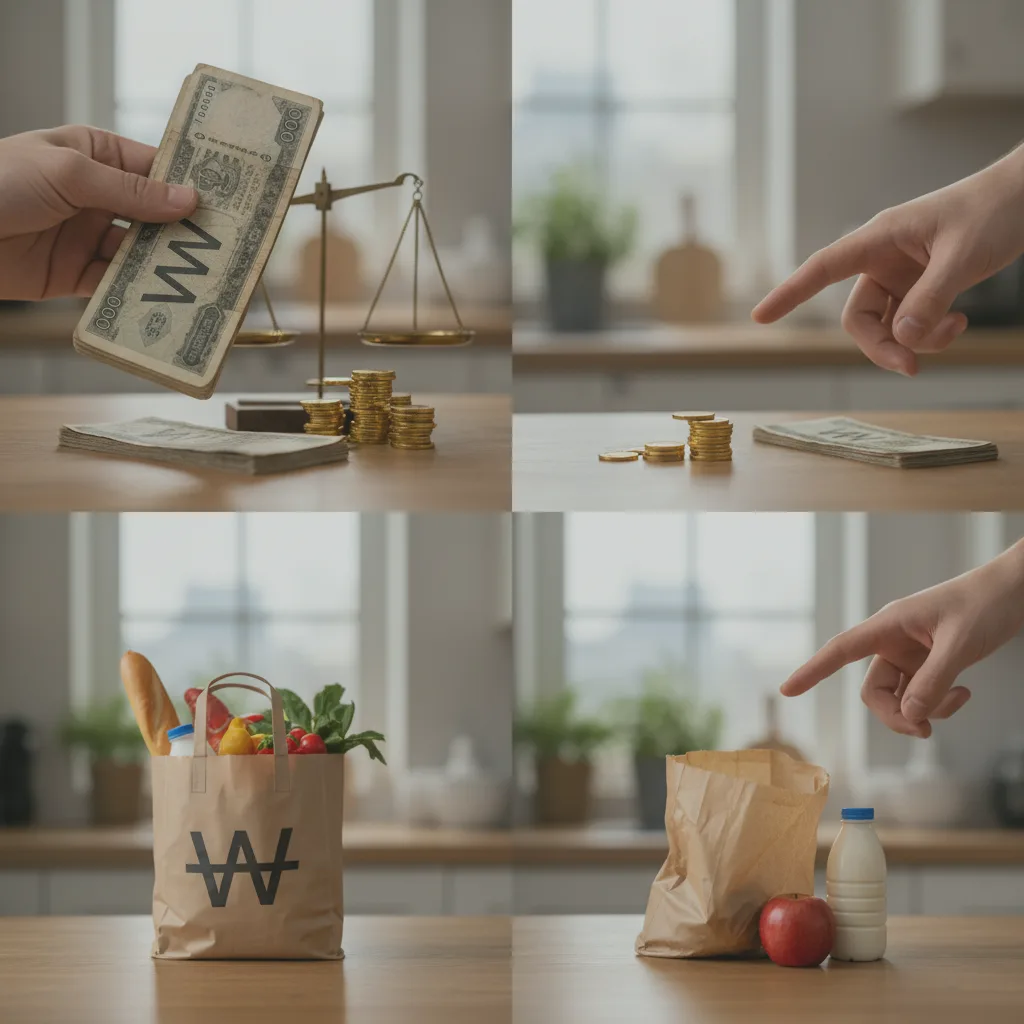 물가가 오르면 내 월급이 줄어드는 이유