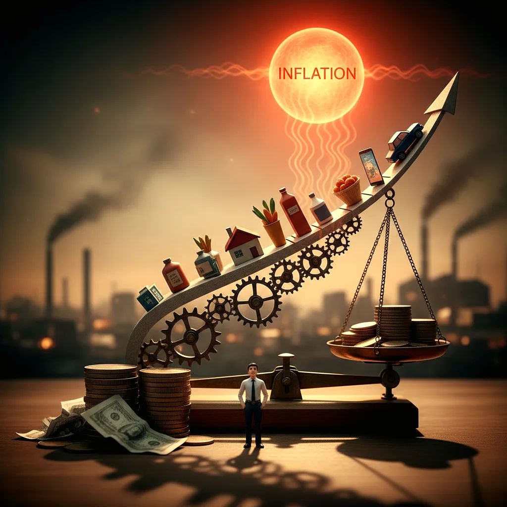 물가가 오르면 내 월급이 줄어드는 이유