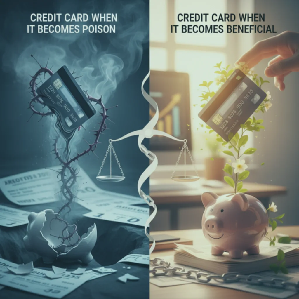 신용카드가 독이 될 때와 득이 될 때