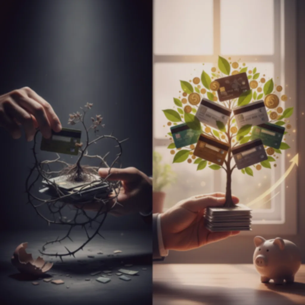 신용카드가 독이 될 때와 득이 될 때