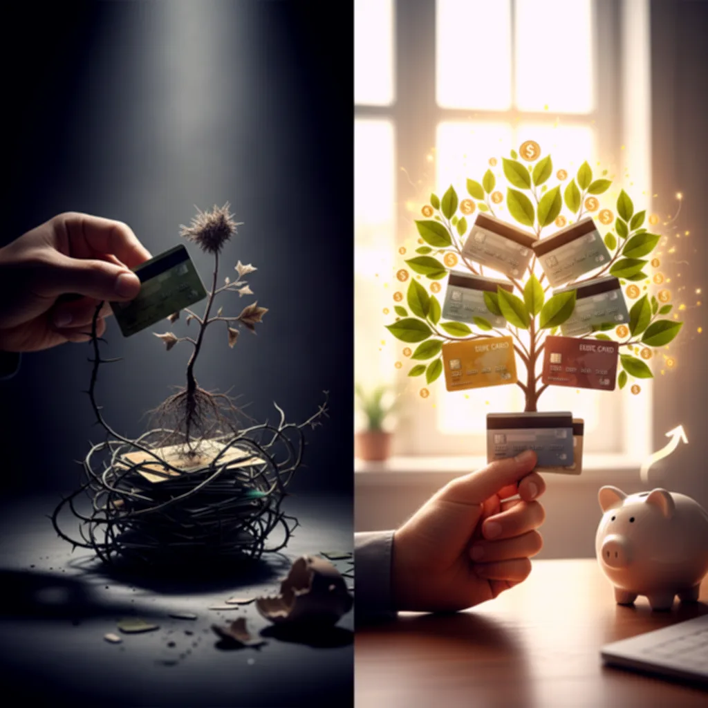 신용카드가 독이 될 때와 득이 될 때